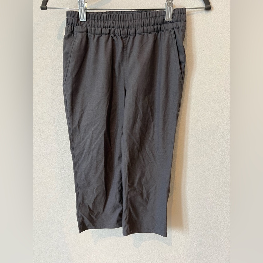 Girls The North Face Vanadis Grey Aphrodite 3.0 Capri Pants 7/8 Small - Picture 4 of 8